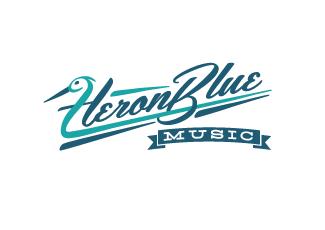 鹭蓝音乐会标志logo设计，品牌vi设计