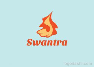 Swantra标志标志logo设计，品牌vi设计