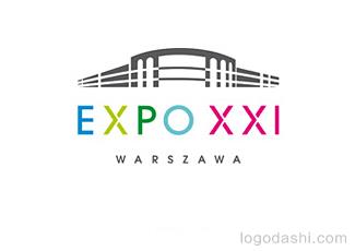 波兰华沙国际展览中心标志logo设计，品牌vi设计