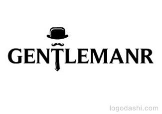 Gentlemanr商标标志logo设计，品牌vi设计