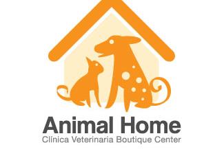 猫狗宠物店标志logo设计，品牌vi设计