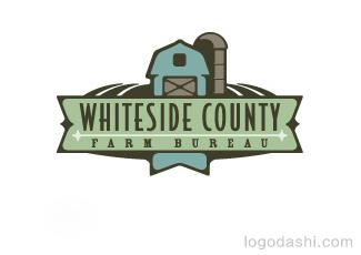 Whiteside农场标识欣赏标志logo设计，品牌vi设计