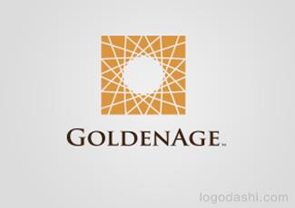 GoldenAge网络标志logo设计，品牌vi设计
