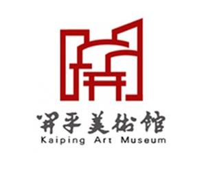 开平市美术馆标志说明标志logo设计，品牌vi设计