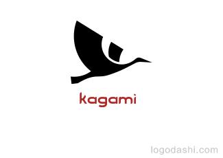 kagami标志标志logo设计，品牌vi设计