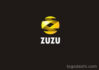 zuzu音乐网站标志logo设计，品牌vi设计