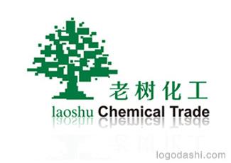 老树化工标志logo设计，品牌vi设计