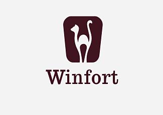 Winfort标志logo设计，品牌vi设计