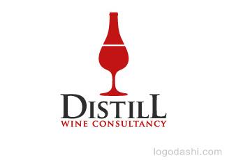 DISTILL商标标志logo设计，品牌vi设计