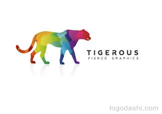 Tigerous标志标志logo设计，品牌vi设计