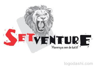 Setventure标志标志logo设计，品牌vi设计