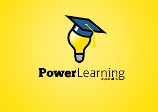 Power教育标志logo设计，品牌vi设计