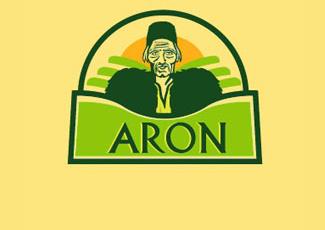 ARON标志logo设计，品牌vi设计