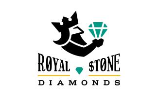 皇家钻石标识标志logo设计，品牌vi设计