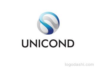 UniCond标志logo设计，品牌vi设计