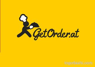 GetOrder网站logo标志logo设计，品牌vi设计