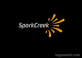 SparkCreek标志标志logo设计，品牌vi设计