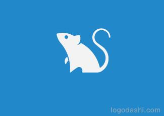 老鼠logo标志logo设计，品牌vi设计