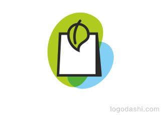 环保袋logo标志logo设计，品牌vi设计
