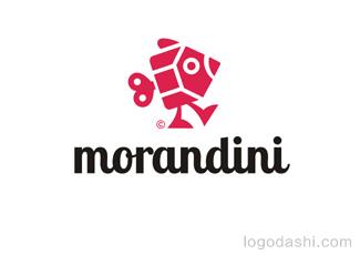 莫兰迪尼工作室标志logo设计，品牌vi设计