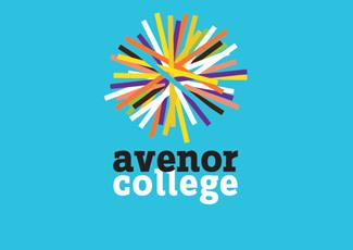 Avenor学院校徽标志logo设计，品牌vi设计