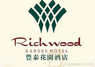 丰泰花园酒店标志logo设计，品牌vi设计
