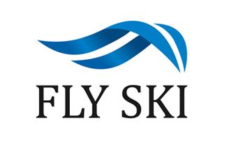 FlySki标识标志logo设计，品牌vi设计