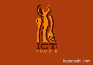美食家个人logo标志logo设计，品牌vi设计