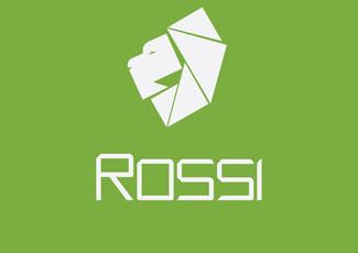 ROSSI标志标志logo设计，品牌vi设计