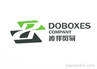 渡邦贸易标志logo设计，品牌vi设计