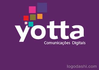Yotta标志标志logo设计，品牌vi设计