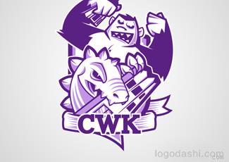 CWK标志标志logo设计，品牌vi设计