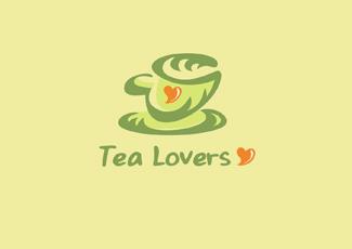 茶叶爱好者标志logo设计，品牌vi设计