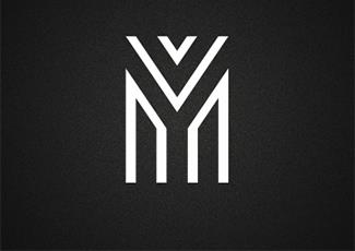 MY摄影师标志logo设计，品牌vi设计