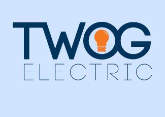 TWOG电力标志logo设计，品牌vi设计