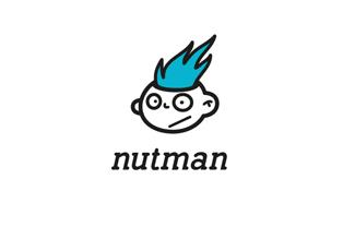 NutMan标志标志logo设计，品牌vi设计