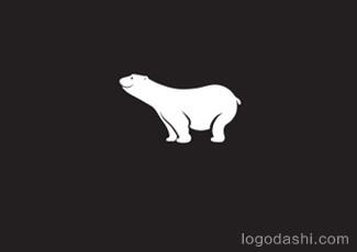 北极熊图标欣赏标志logo设计，品牌vi设计