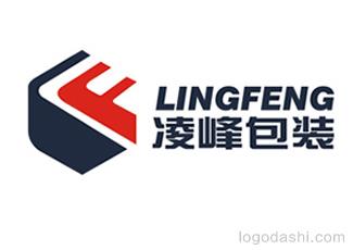 凌峰包装标志logo设计，品牌vi设计