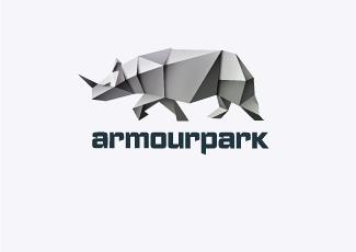 armourpark标志logo设计，品牌vi设计
