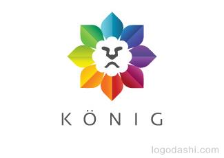 KONIG商标标志logo设计，品牌vi设计