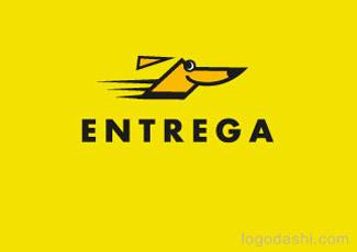 Entrega商标标志logo设计，品牌vi设计