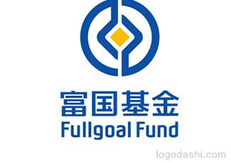 富国基金标志logo设计，品牌vi设计