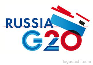 俄罗斯G20轮值主席国标志标志logo设计，品牌vi设计