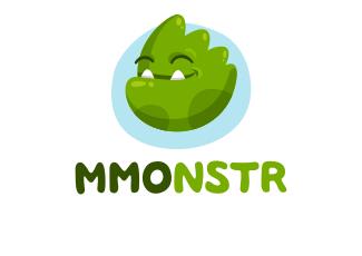 MMONSTR标志logo设计，品牌vi设计