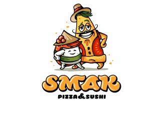 披萨店logo欣赏标志logo设计，品牌vi设计