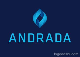 ANDRADA标志logo设计，品牌vi设计