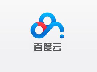 百度云标志logo设计，品牌vi设计