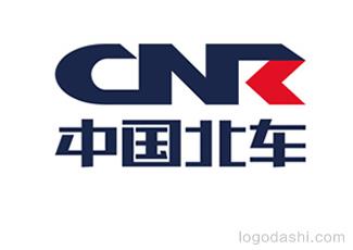 中国北车集团标志logo设计，品牌vi设计