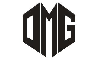 OMG字体标志logo设计，品牌vi设计