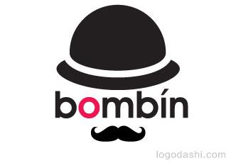 Bombin标志标志logo设计，品牌vi设计